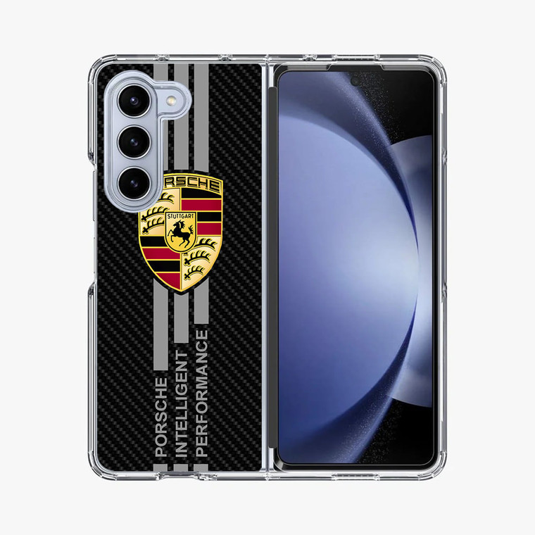 Porsche Car Logo Samsung Galaxy Z Fold 5 Case