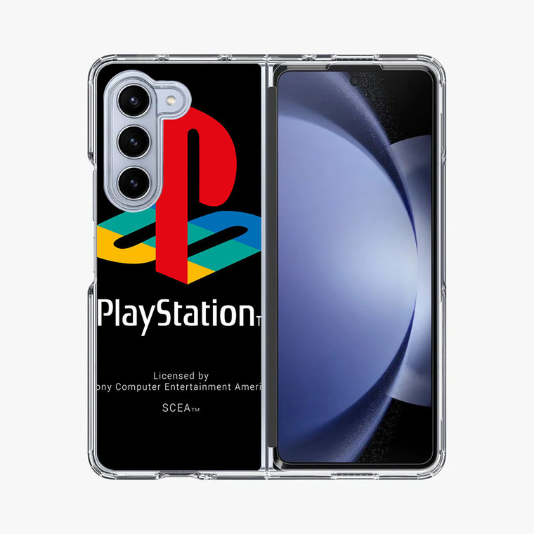 Playstation Old Loading Samsung Galaxy Z Fold 5 Case