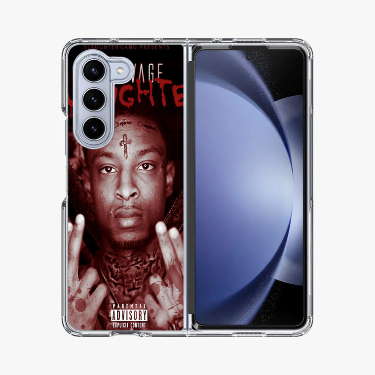 21 Savage the Slaughter Tape Samsung Galaxy Z Fold 5 Case