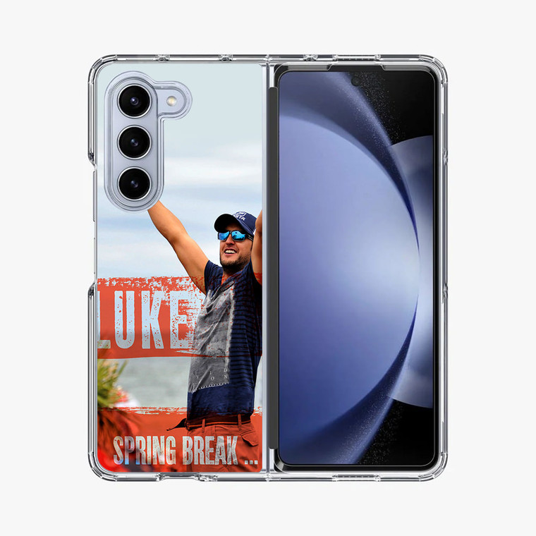 Games Luke Bryan Zippered Samsung Galaxy Z Fold 5 Case