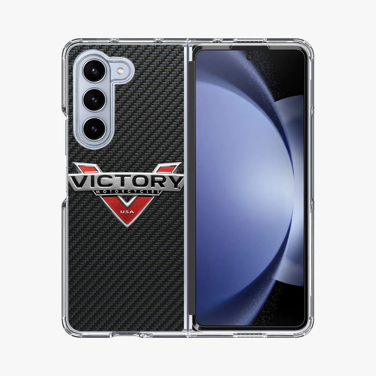 Victory Motorcycle Logo Samsung Galaxy Z Fold 5 Case