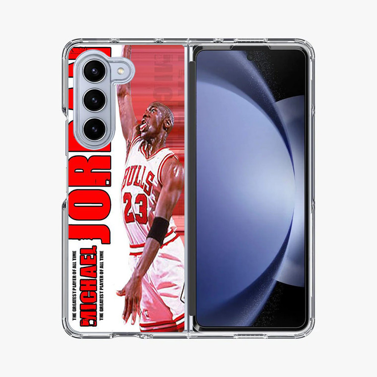 Michael Jordan NBA Samsung Galaxy Z Fold 5 Case