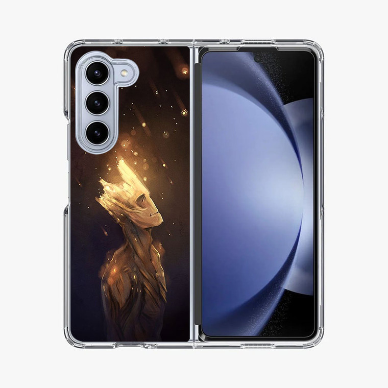 Groot Guardians Of The Galaxy Samsung Galaxy Z Fold 5 Case