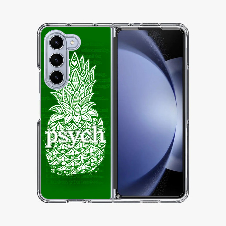 Psych Pineaple Samsung Galaxy Z Fold 5 Case