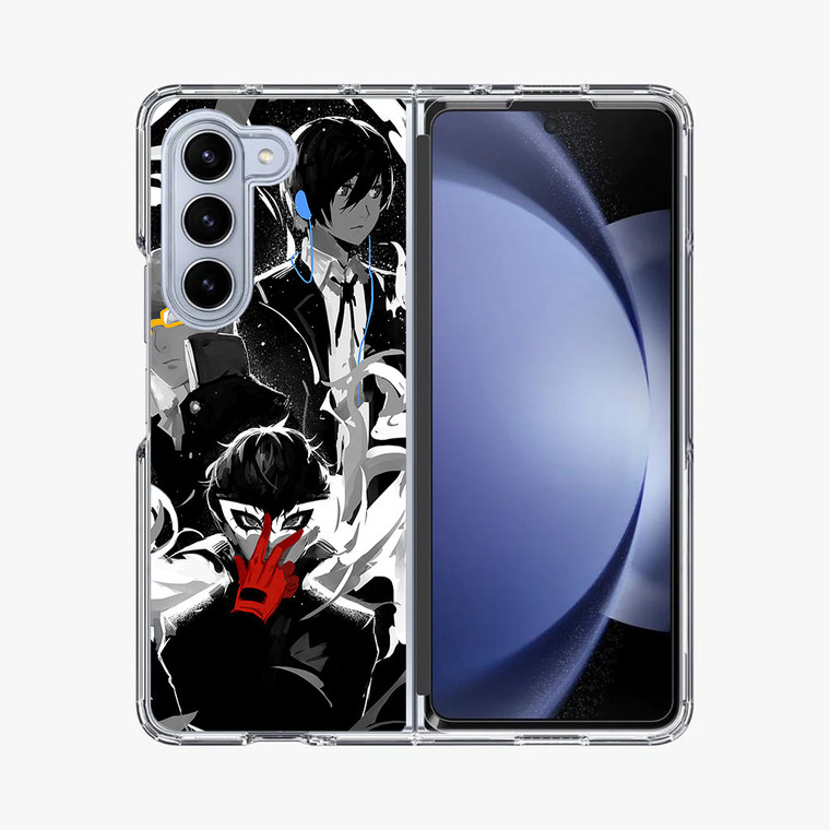 Persona 5 - Protagonist and Arsène Samsung Galaxy Z Fold 5 Case
