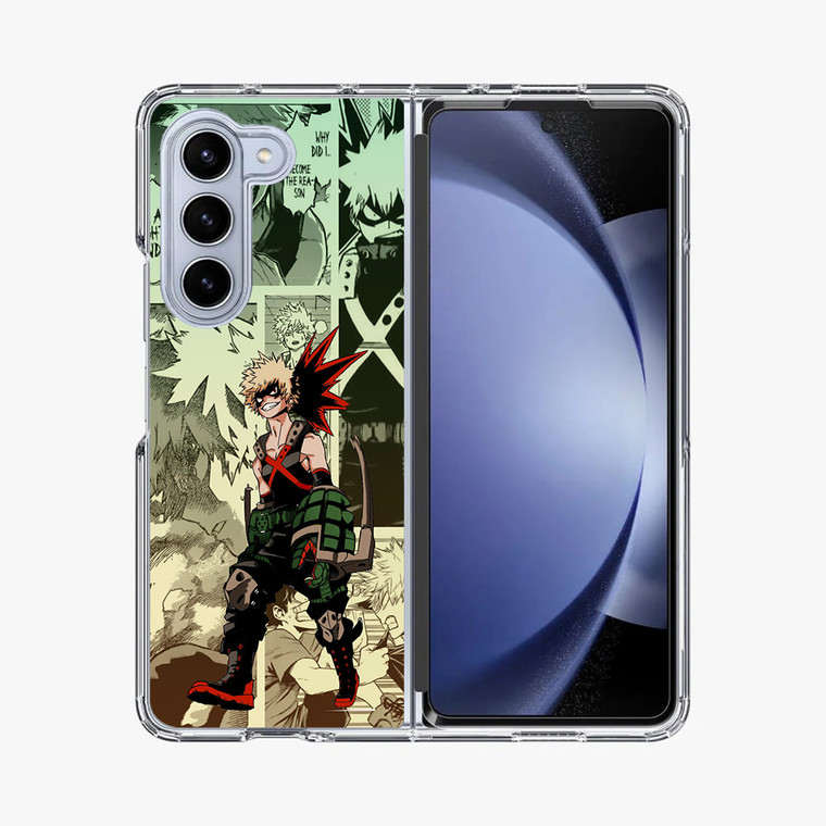 Katsuki Bakugo 2 Samsung Galaxy Z Fold 5 Case