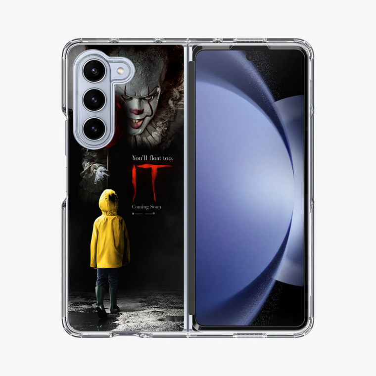 IT 2017 Pennywise Clown Stephen King Samsung Galaxy Z Fold 5 Case