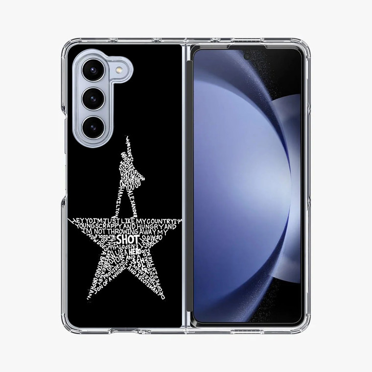 Musical Burn Hamilton Samsung Galaxy Z Fold 5 Case