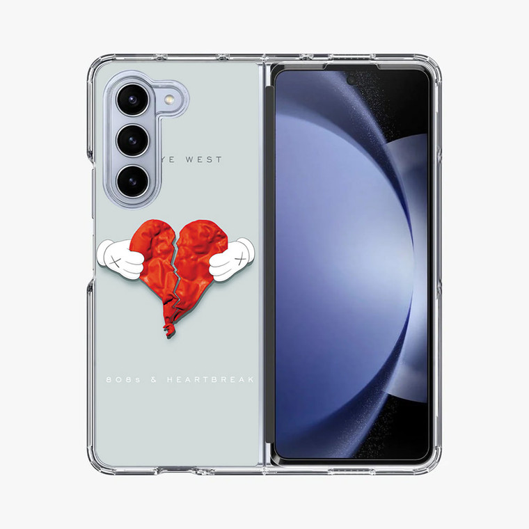 808s Kanye West and Heartbreak Samsung Galaxy Z Fold 5 Case