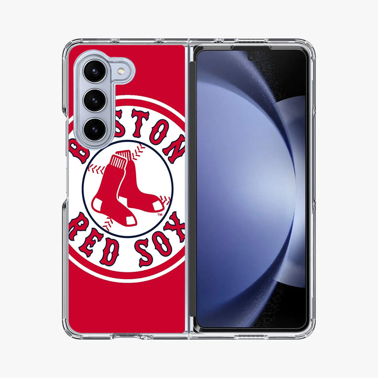 Boston Red Sox Red Logo Samsung Galaxy Z Fold 5 Case