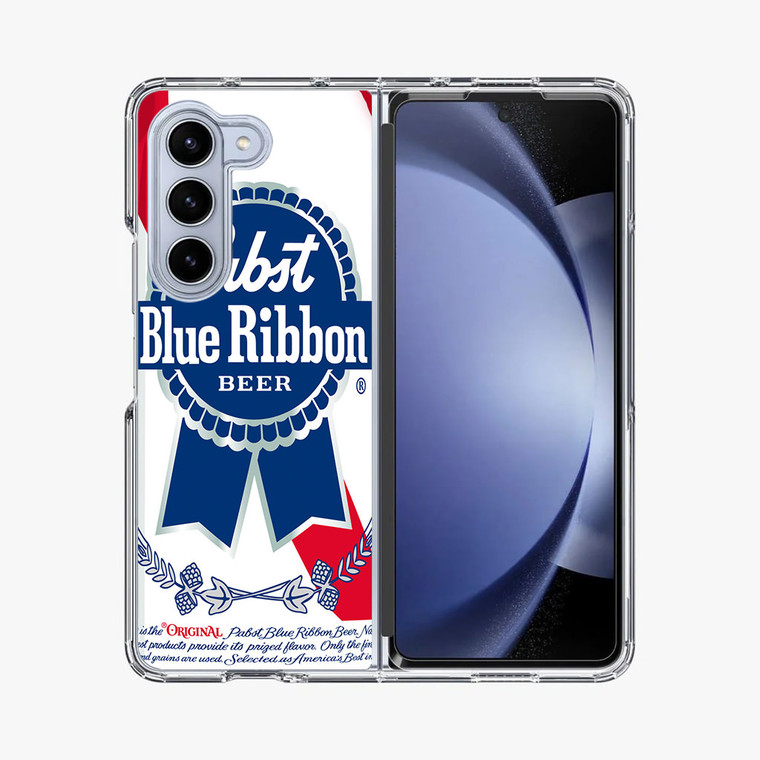 Pabst Blue Ribbon Beer Samsung Galaxy Z Fold 5 Case