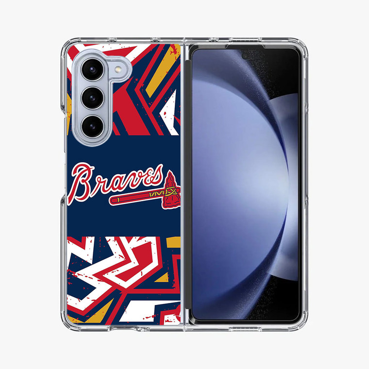 Atlanta Braves Baseball Samsung Galaxy Z Fold 5 Case