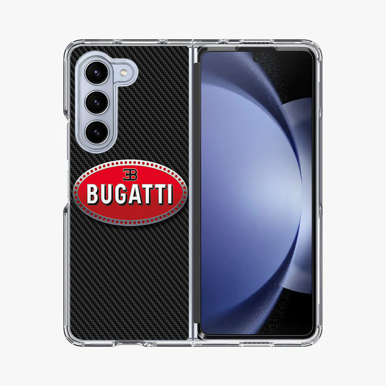 Bugatti Red Logo Samsung Galaxy Z Fold 5 Case