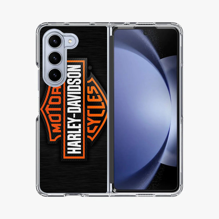 Motor Harley Davidson Logo Samsung Galaxy Z Fold 5 Case