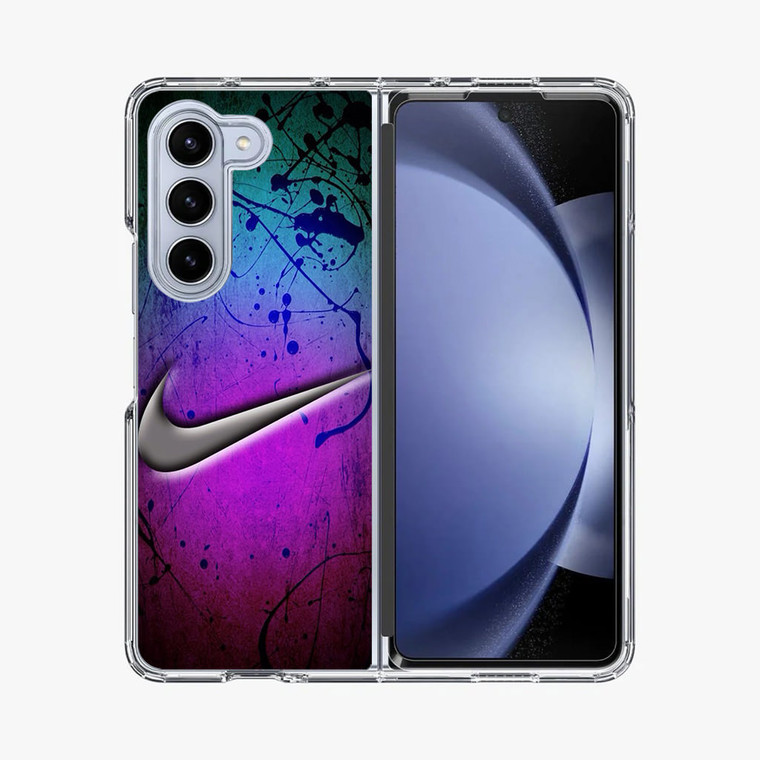 Nike Holographic Style Samsung Galaxy Z Fold 5 Case