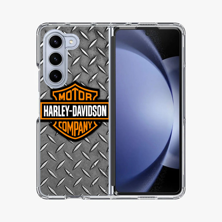 Harley Davidson Logo Samsung Galaxy Z Fold 5 Case