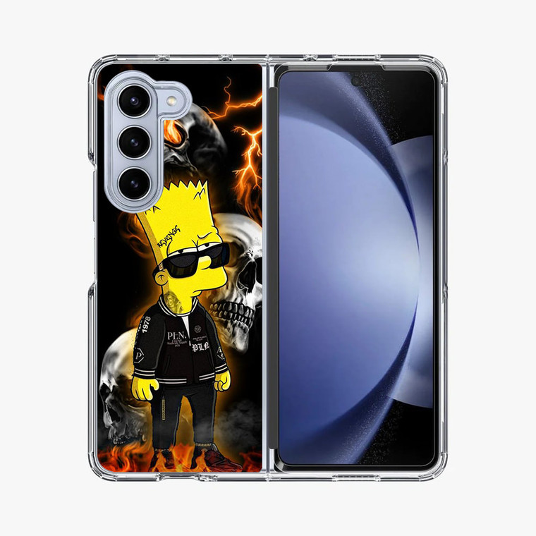 Bart Death Metal Style Samsung Galaxy Z Fold 5 Case