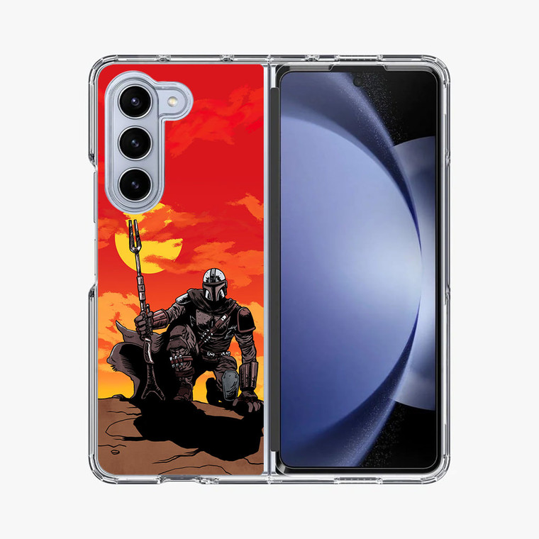 Mandalorian Samsung Galaxy Z Fold 5 Case