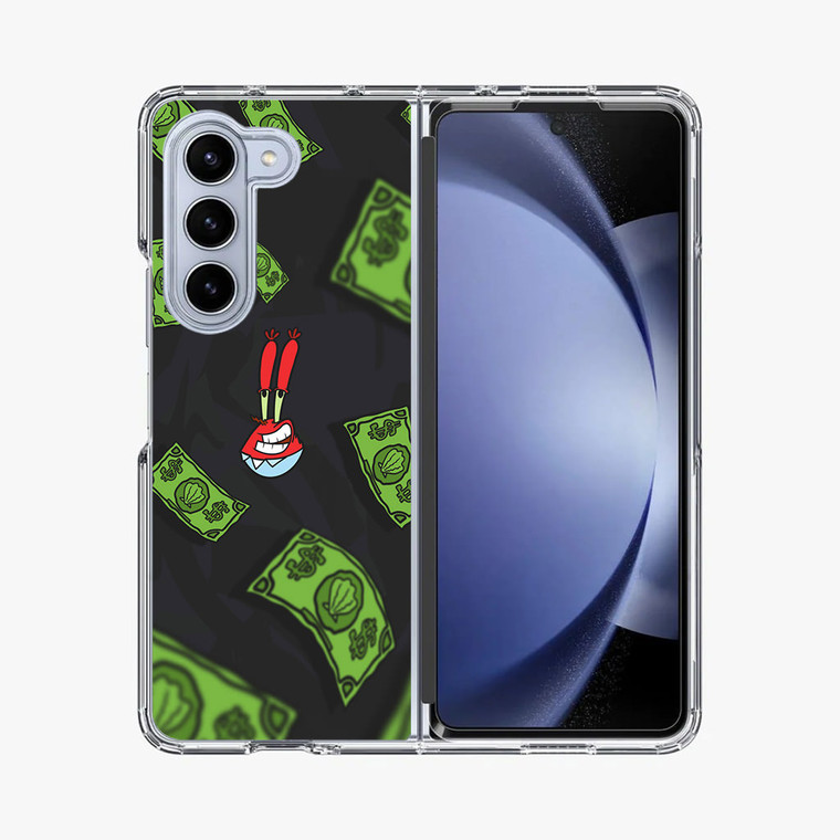 Mr Krabs Money Samsung Galaxy Z Fold 5 Case