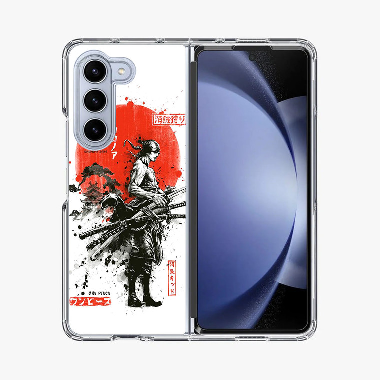 One Piece Zoro Samsurai Samsung Galaxy Z Fold 5 Case