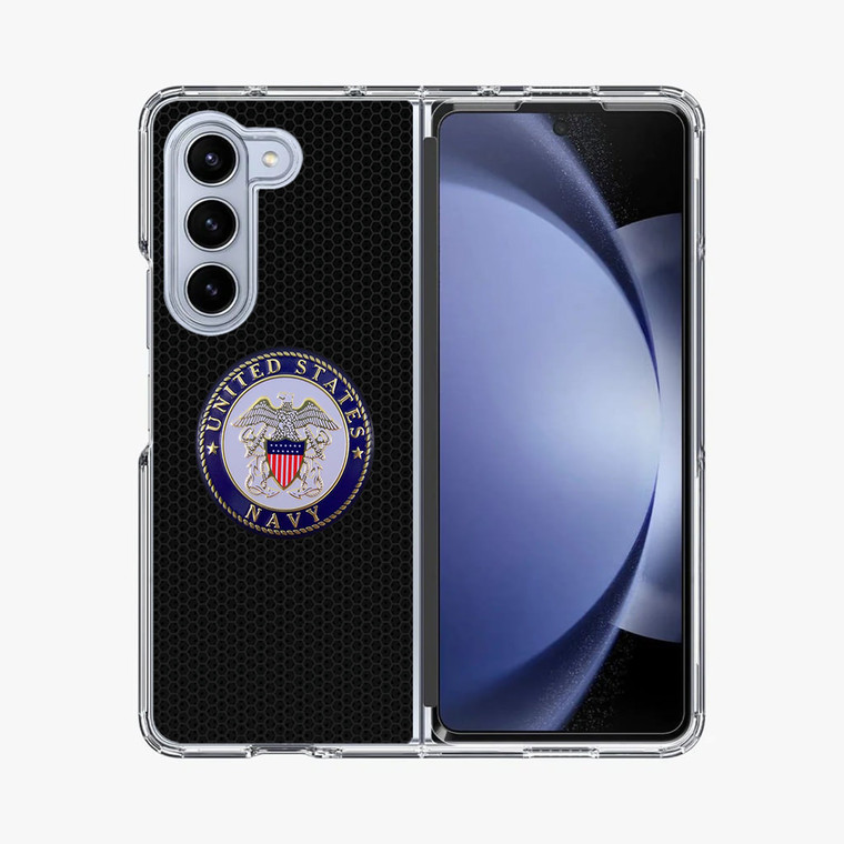 United State Navy Emblem Samsung Galaxy Z Fold 5 Case