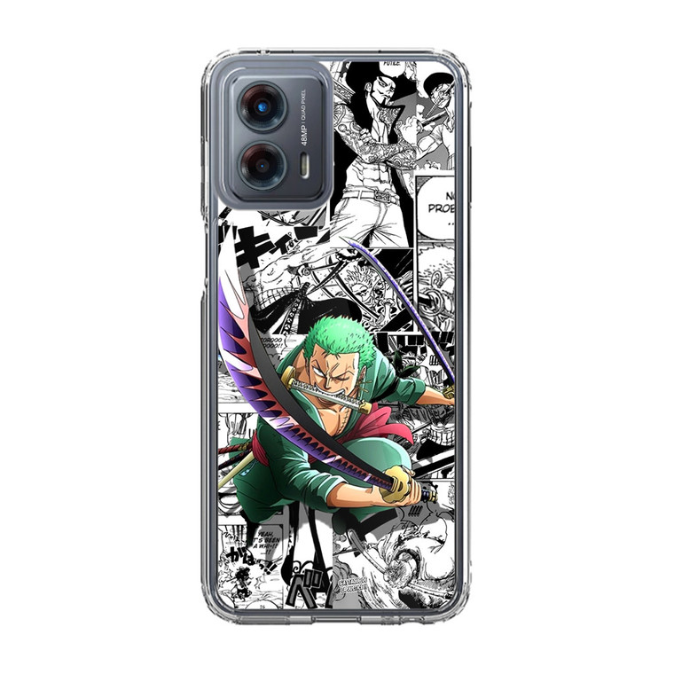 One Piece Roronoa Zoro  Sanzen Daisen Sekai Motorola Moto G 5G (2023) Case