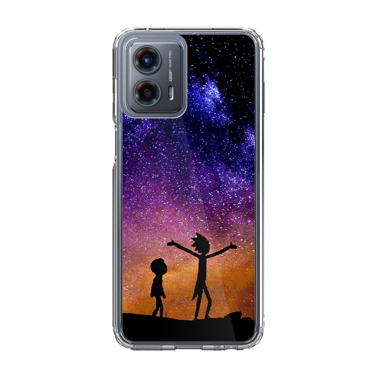 Rick and Morty Space Nebula Motorola Moto G 5G (2023) Case