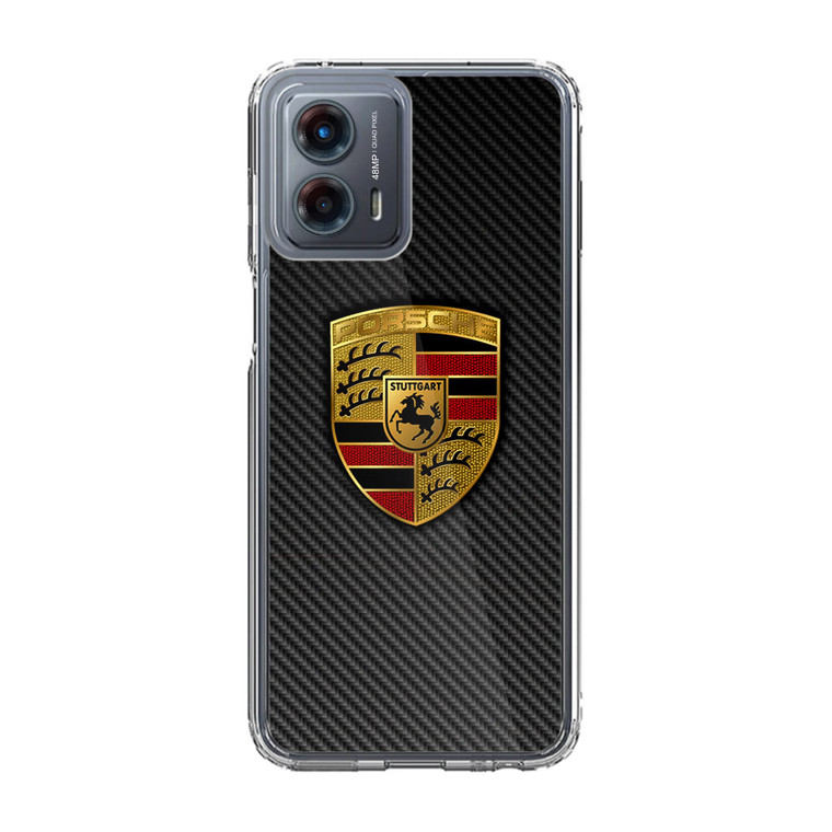 Carbon Porsche Logo Motorola Moto G 5G (2023) Case