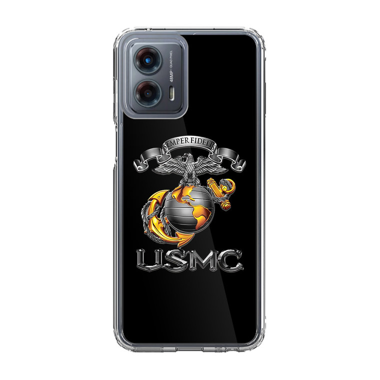 Military USMC Semper Fidelis Motorola Moto G 5G (2023) Case