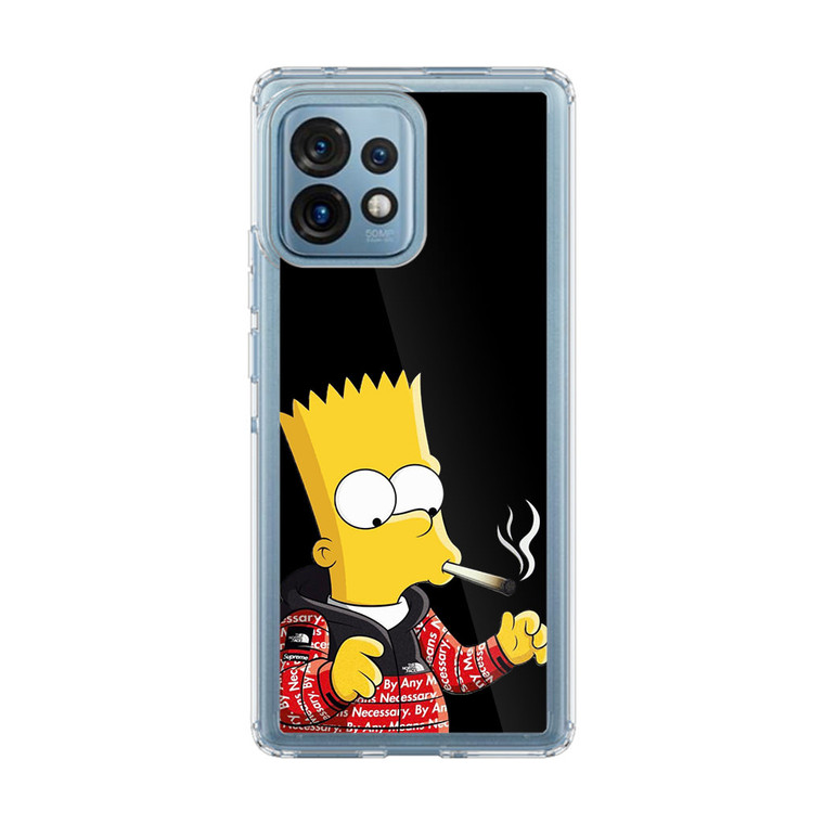 Bart Smoking Supreme Motorola Edge Plus (2023) Case