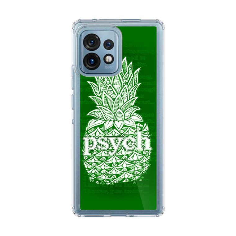 Psych Pineaple Motorola Edge Plus (2023) Case