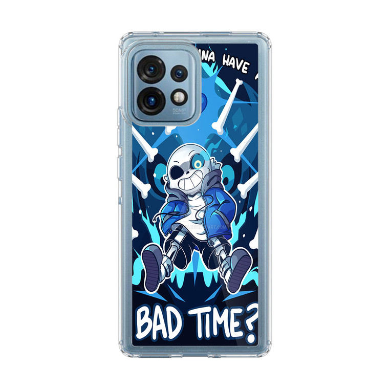 Undertale Sans Bad Time Motorola Edge Plus (2023) Case