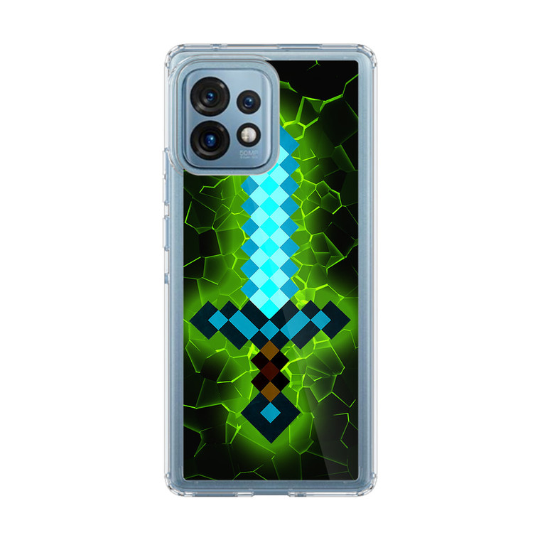 Minecraft Diamond Sword Motorola Edge Plus (2023) Case