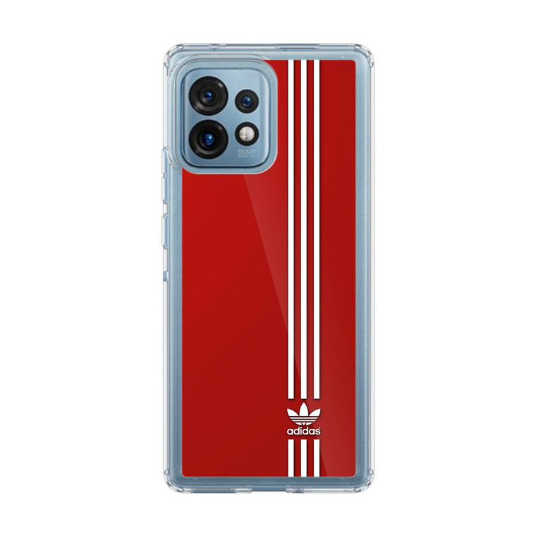 Brand Adidas Red White Sport Motorola Edge Plus (2023) Case