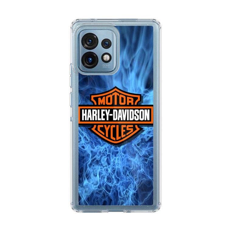 Harley Davidson Blue Flame Motorola Edge Plus (2023) Case