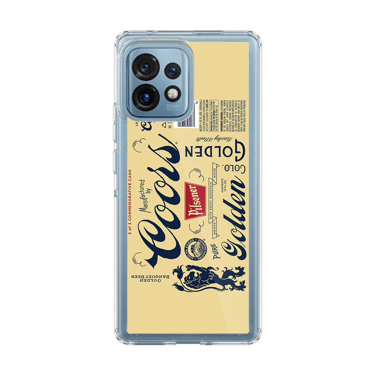 Coors Pilsener Motorola Edge Plus (2023) Case