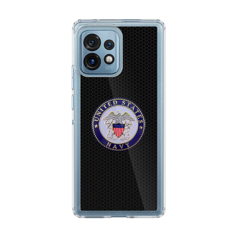 United State Navy Emblem Motorola Edge Plus (2023) Case