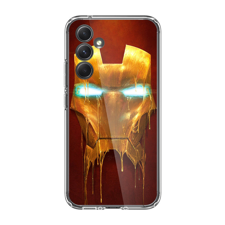 Iron Man 3 Mask Dripping Samsung Galaxy A25 5G Case