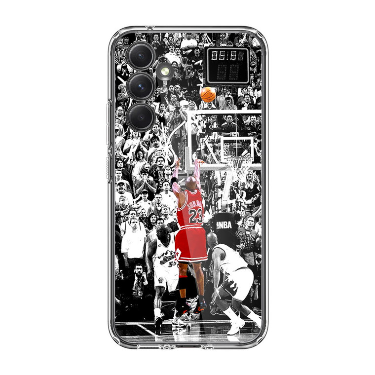 Michael Jordan Shoot in NBA Samsung Galaxy A25 5G Case