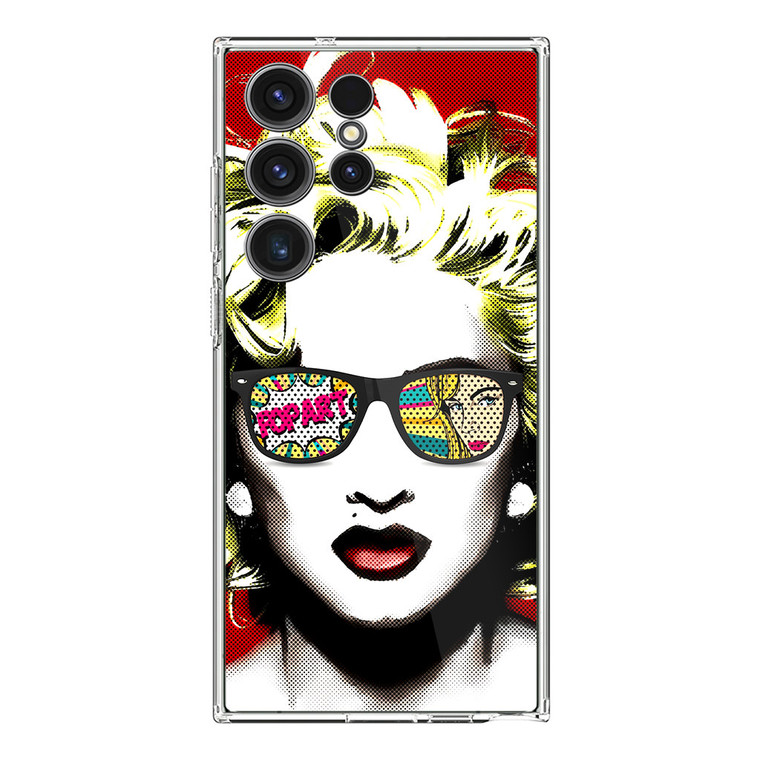 Madonna Pop Art Samsung Galaxy S24 Ultra Case