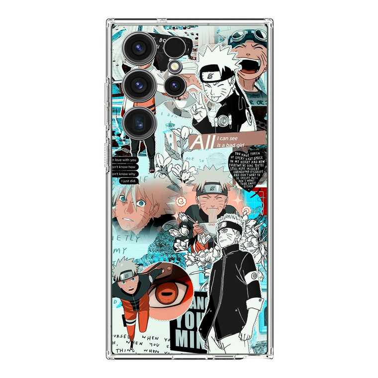 Naruto Collage Samsung Galaxy S24 Ultra Case