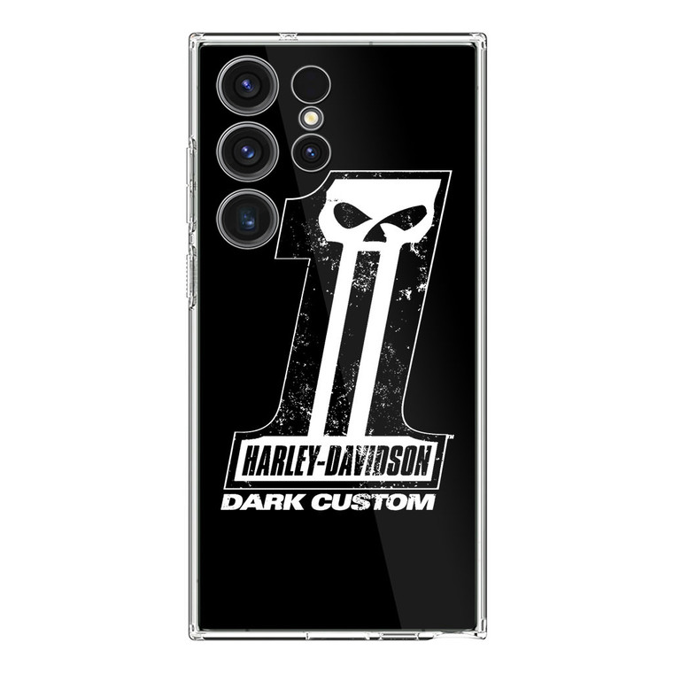 Harley Davidson Dark Custom Samsung Galaxy S24 Ultra Case