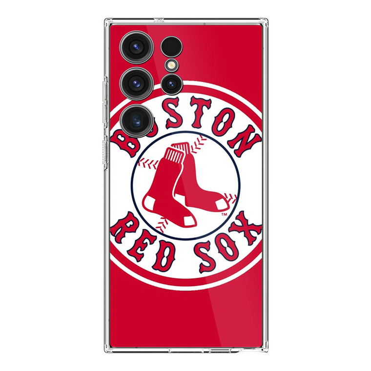 Boston Red Sox Red Logo Samsung Galaxy S24 Ultra Case