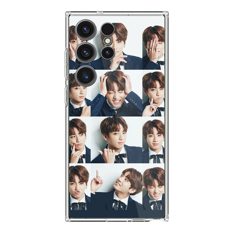 Jungkook Collage Samsung Galaxy S24 Ultra Case