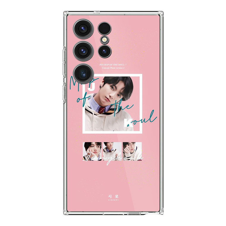 Jungkook Map Of The Soul BTS Samsung Galaxy S24 Ultra Case