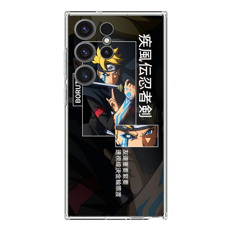 Boruto Uzumaki Anime Samsung Galaxy S24 Ultra Case