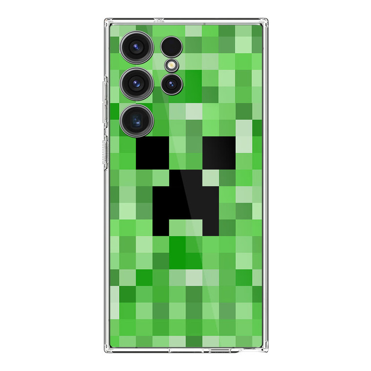 Minecraft Creeper Samsung Galaxy S24 Ultra Case