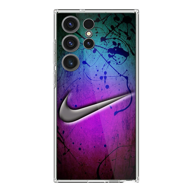 Nike Holographic Style Samsung Galaxy S24 Ultra Case