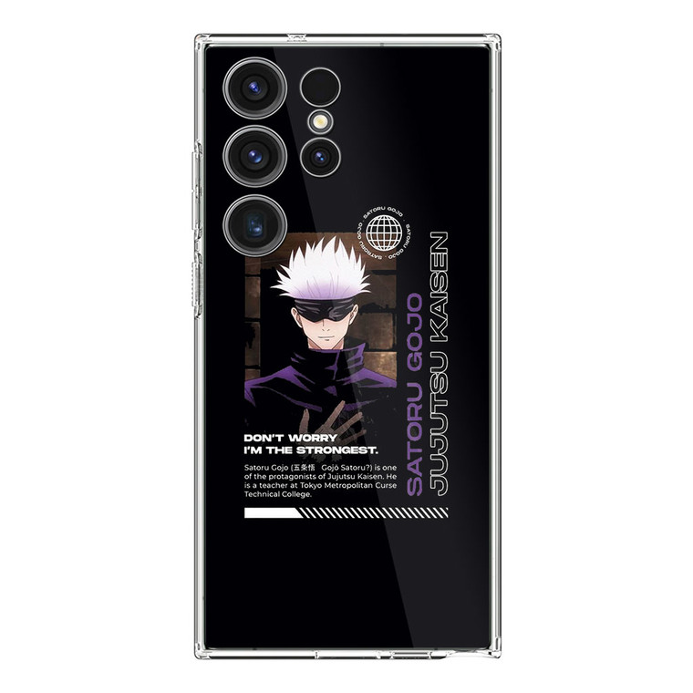 Satoru Gojo Jujutsu Kaisen Samsung Galaxy S24 Ultra Case