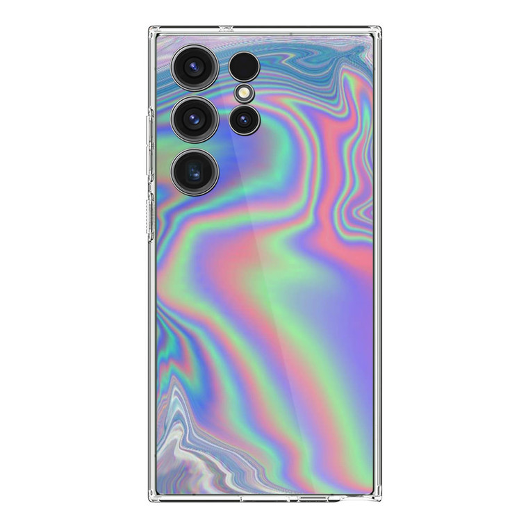 Hologram Holographic Style Samsung Galaxy S24 Ultra Case